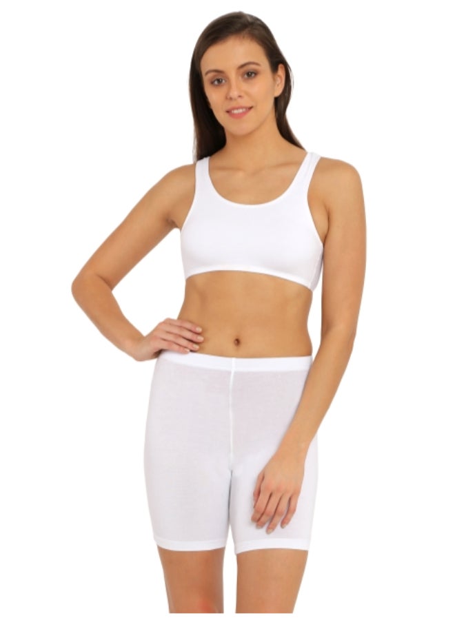 JOCKEY - Comfies Sports Bra White - Image 1