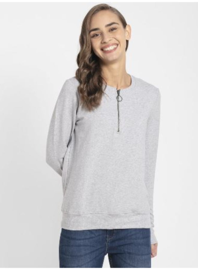 JOCKEY - USA Original Sweatshirt Grey - Image 1
