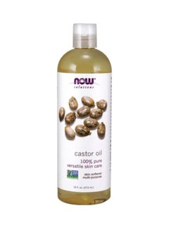 Now Foods Now Solutions, Castor Oil100% Pure 16 Fl. Oz.  - Image 1
