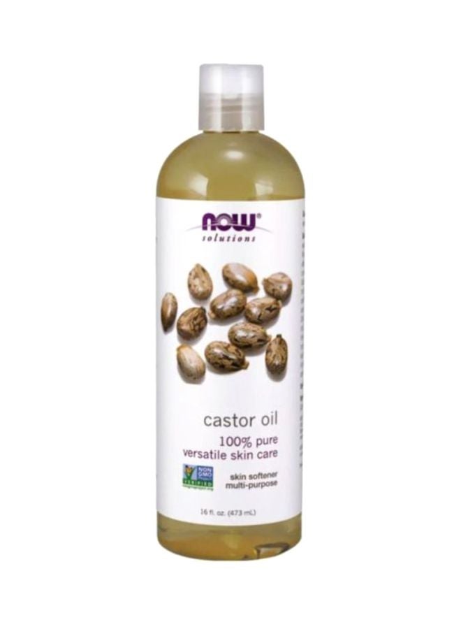 Now Foods Now Solutions, Castor Oil100% Pure 16 Fl. Oz.  - Image 1