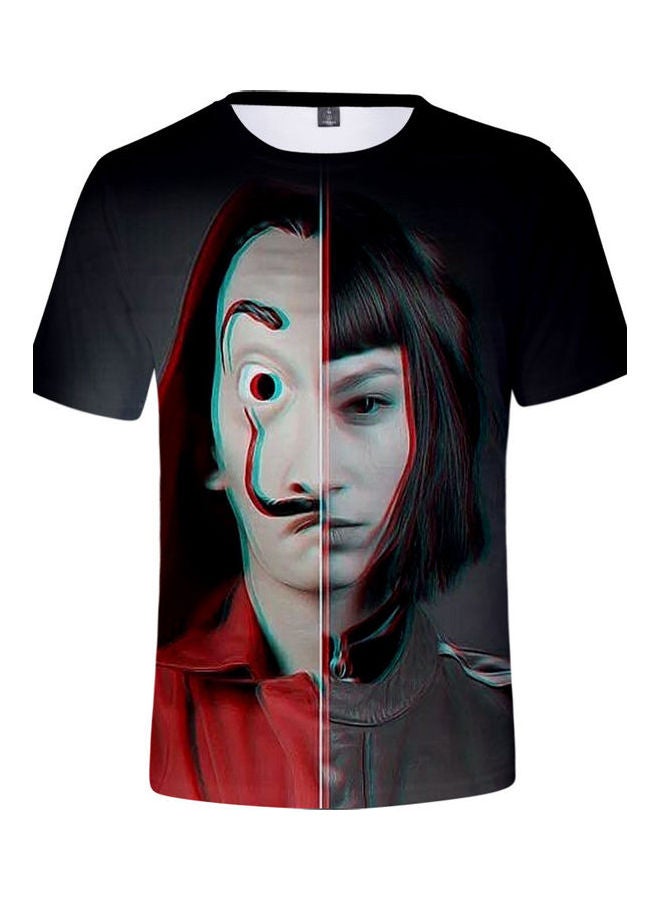 La Casa de Papel Printed Men's T-Shirt Multicolour - Image 1