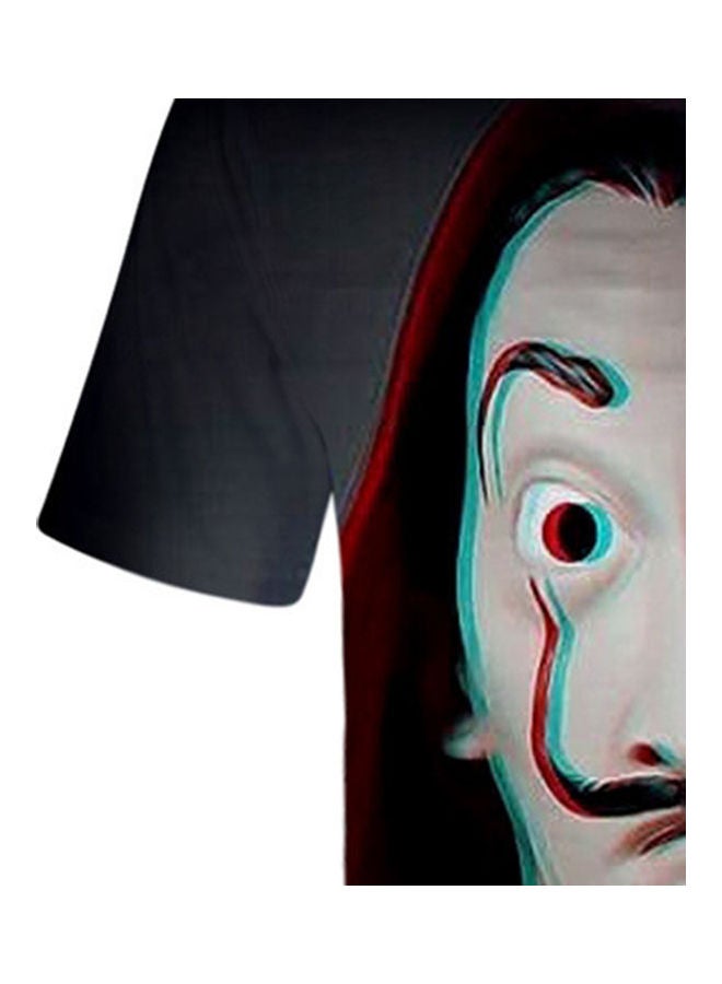 La Casa de Papel Printed Men's T-Shirt Multicolour - Image 2