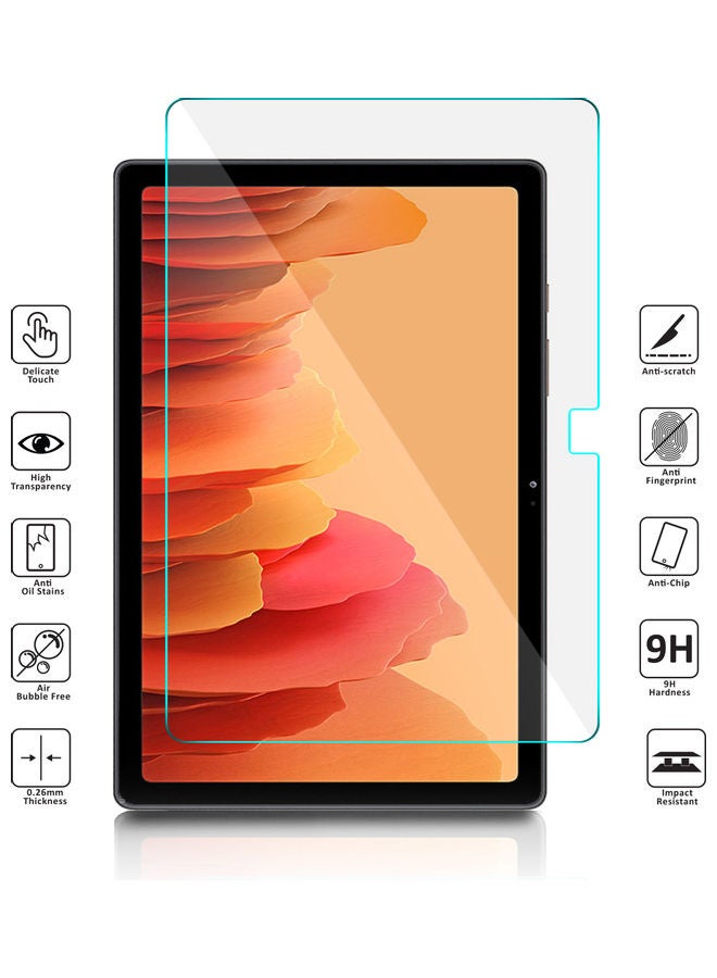 Wtech - Tempered Glass Screen Protector For Samsung Galaxy Tab A7 (2020) (SM-T500/T505/T507) Clear - Image 1