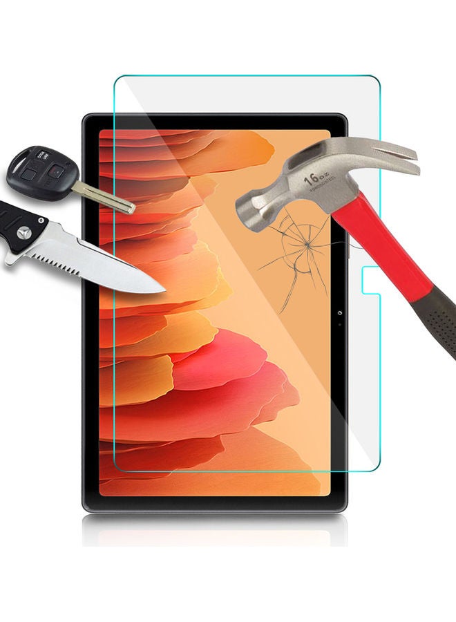 Wtech - Tempered Glass Screen Protector For Samsung Galaxy Tab A7 (2020) (SM-T500/T505/T507) Clear - Image 1