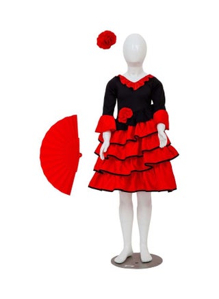 Spanish Girl Costume Toddler 3-4 years, Cosplay Costume for Girls Toddler 3-4 years - v1615208955/N45016638A_1