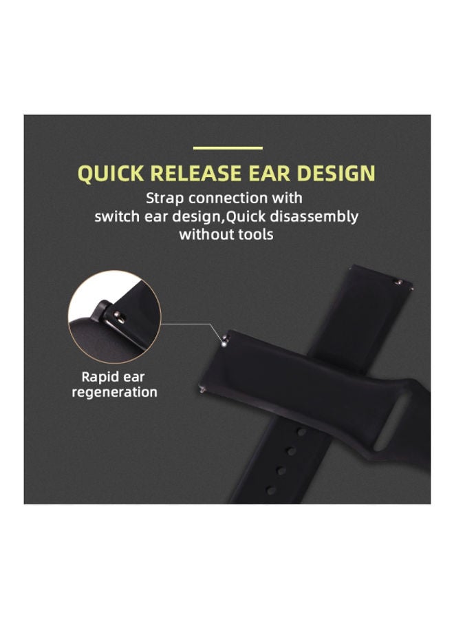 خيشة سوار بديل لساعة سامسونج مقاس 22 مم. متعدد الألوان - Image 3