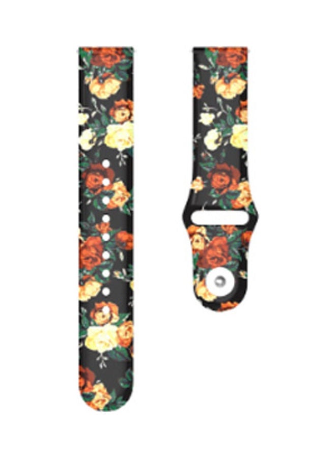 Replacement Printed Strap For Samsung Watch 20mm Multicolour