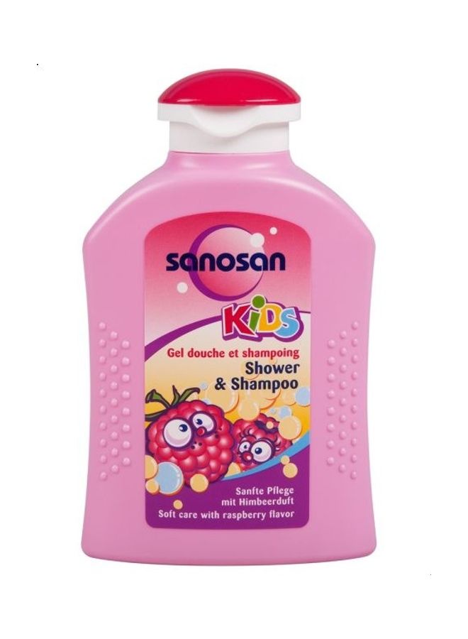 sanosan Baby Raspberry Shower and Shampoo 200ml 