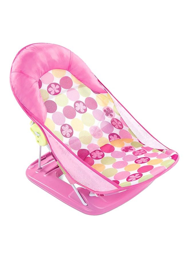 سامر إنفانت هزازة استحمام فاخرة للأطفال بلون وردي/ أخضر/ أبيض - Image 1