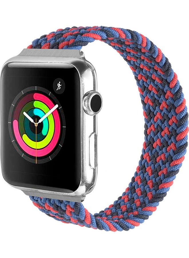 5esha Replacement Strap Band For Apple Watch 42/44mm Multicolour