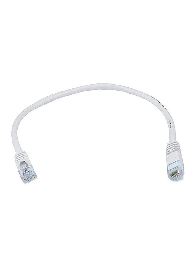 Generic 5-Piece Short Cat6 Ethernet Cable White  - Image 2