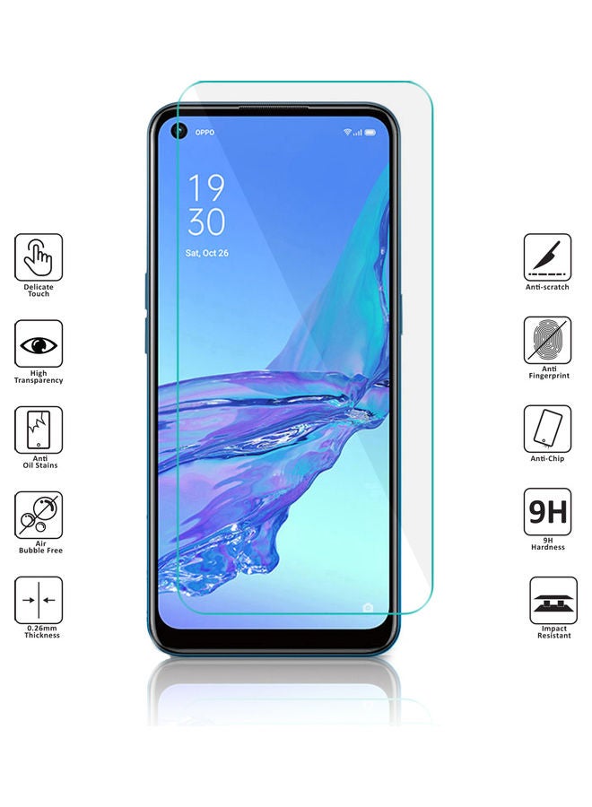 Wtech Tempered Glass Screen Protector For Oppo A53 Clear - Image 2