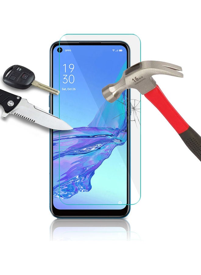 Wtech Tempered Glass Screen Protector For Oppo A53 Clear - Image 3