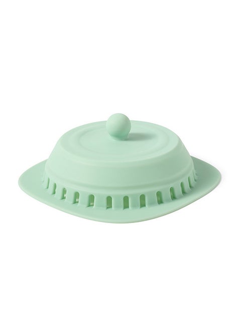 Silicone Anti-Clogging Floor Drain Sink Stopper Light Green 15cm