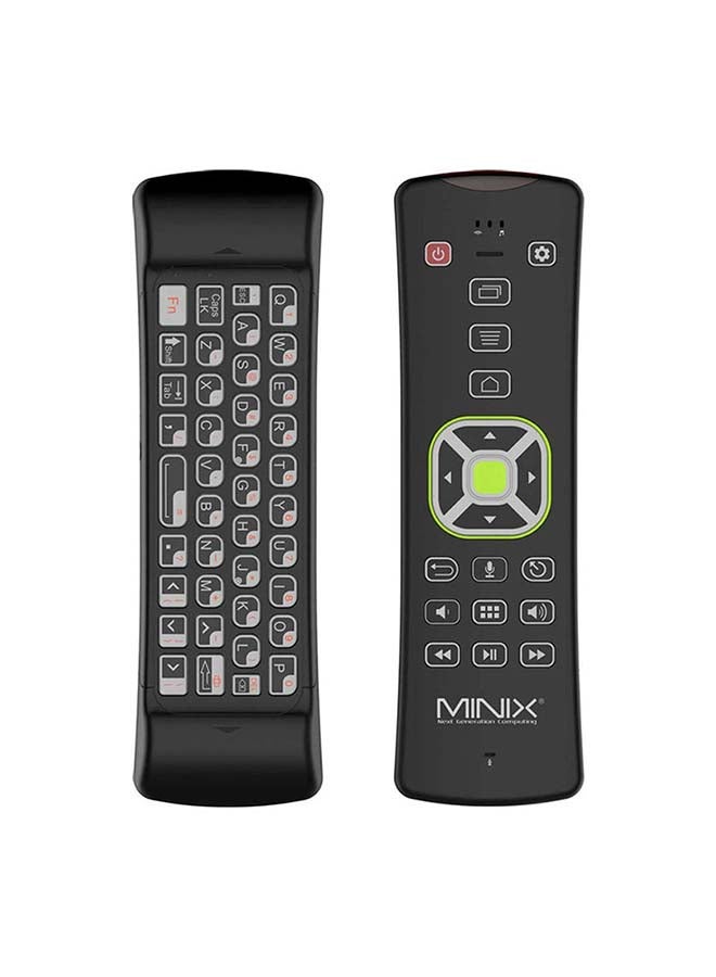Minix Backlit Remote For Android TV Box Black  - Image 1