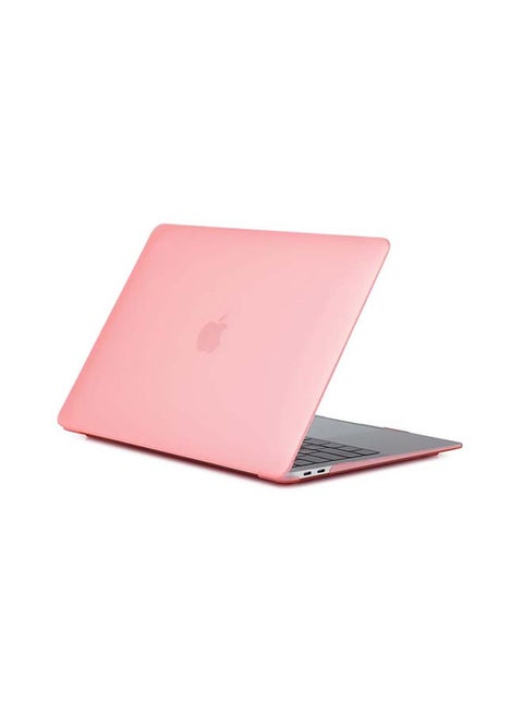 Rubberized Frosted Case For Macbook Air With Retina Display Pink