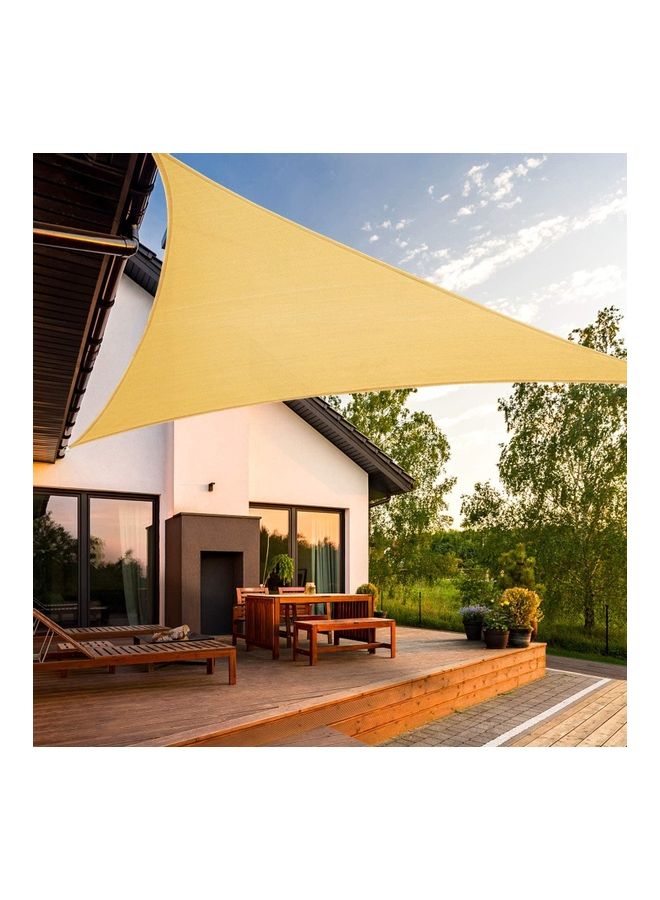 Generic - Sun Shade Sail Canopy Beige 3.5 x 3.5 x 3.5meter - Image 1