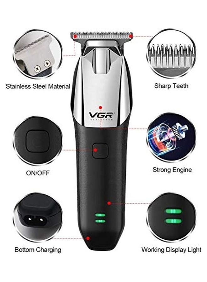 في جي آر ماكينة قص الشعر الاحترافية القابلة لإعادة الشحن V-171 - Image 3