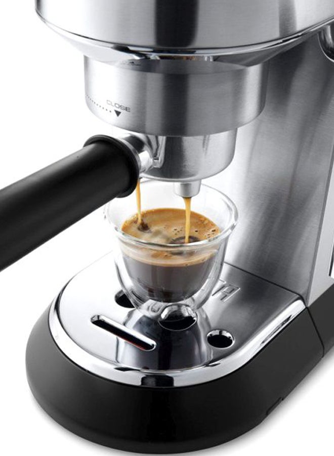 ديلونجي ماكينة صنع إسبريسو بمضخة بقدرة 1300 وات من ديدكا 1.1 L 1300.0 W 685.M أسود/ فضي - Image 2