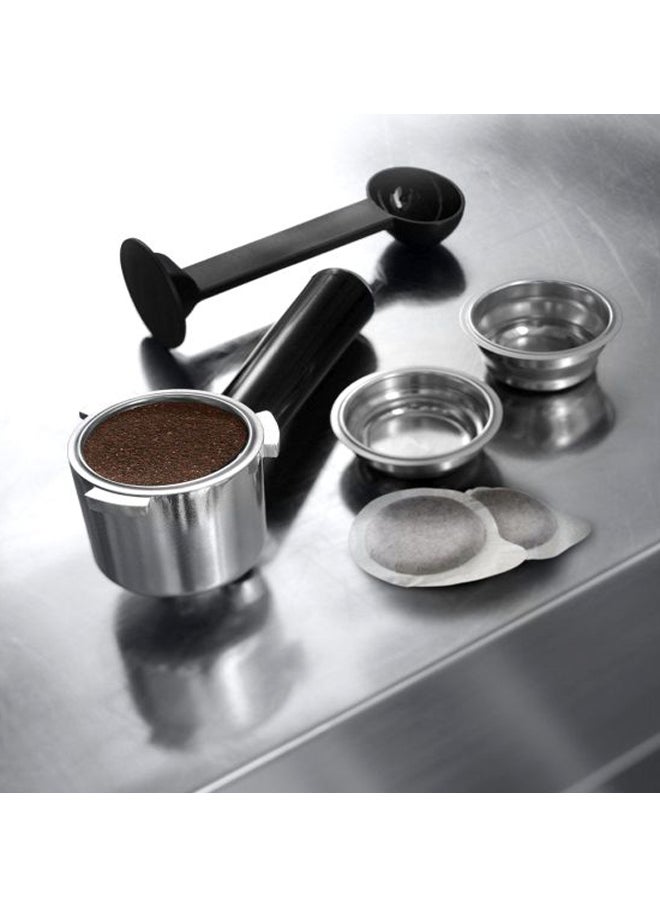 ديلونجي ماكينة صنع إسبريسو بمضخة بقدرة 1300 وات من ديدكا 1.1 L 1300.0 W 685.M أسود/ فضي - Image 4