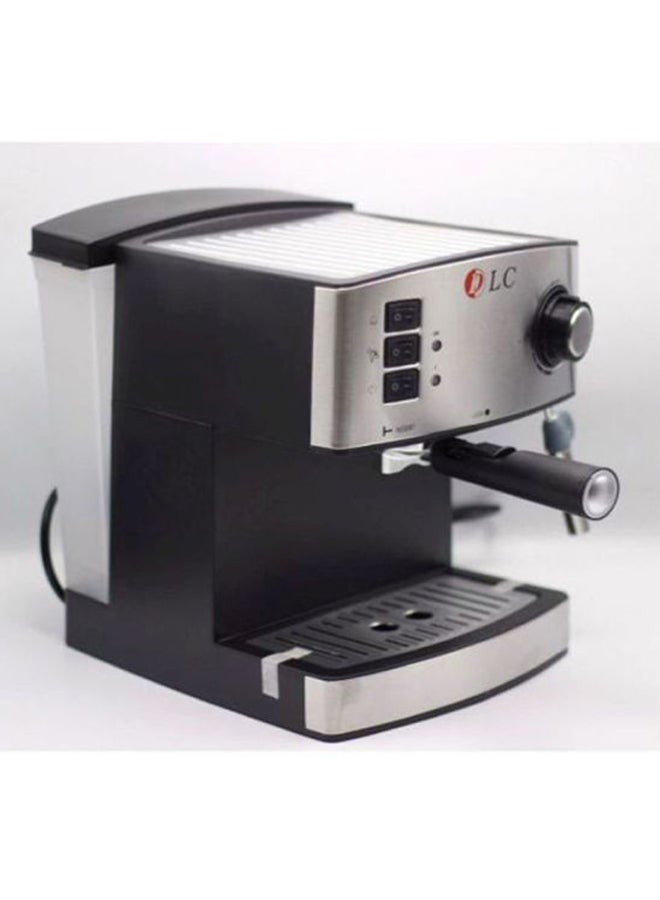 دي إل سي  ماكينة صنع قهوة الإسبرسو بقوة 850 وات 1.6 L 850.0 W 7307 أسود/ فضي  - Image 2