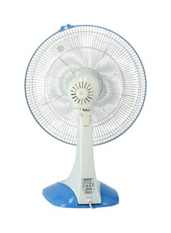 KRYPTON Table Fan 3 Speed Settings With Oscillating/Rotating And Static Feature KNF6026 White/Blue  - Image 3