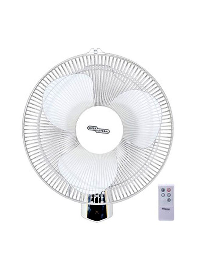 SUPER GENERAL Wall Fan With Remote SGWF 16MR White 