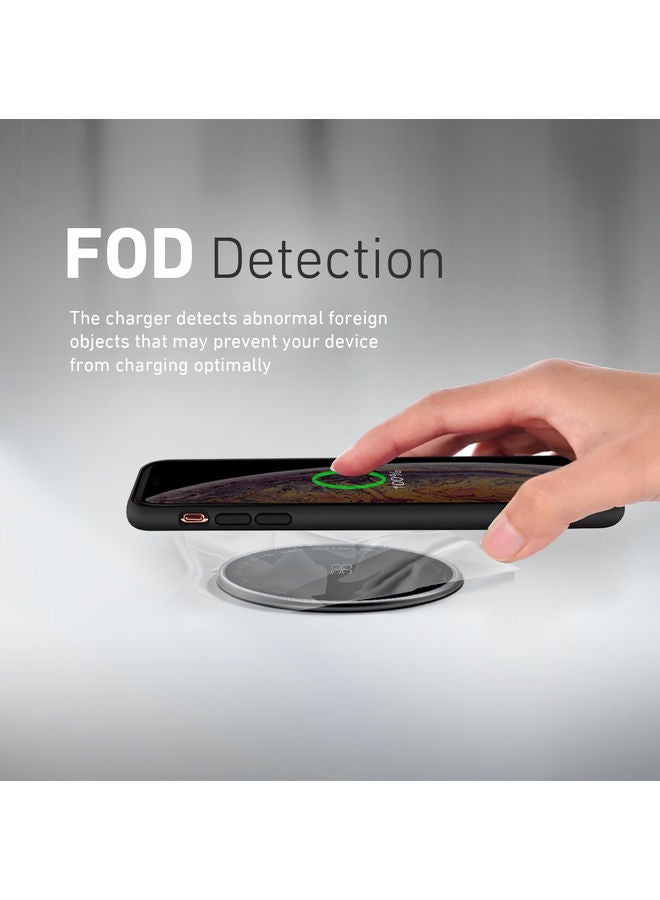 PROMATE iPhone14 Wireless Charger for iPhone 12, Ultra-Fast 15W Mag-Safe Qi Magnetic Charging Pad with USB-C Connector and Aluminum Crafted Design for iPhone 12/12 Mini/12 Pro Max/12 Pro, Galaxy S21, MagTag-15W Black - Image 4