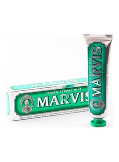 Marvis Classic Strong Mint Toothpaste 75ml  - Image 1