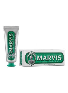 Marvis Classic Strong Mint Toothpaste 25ml  - Image 1