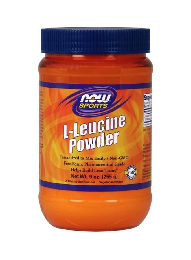 Now Foods - Sports L-Leucine Powder Dietary Supplement - Image 1