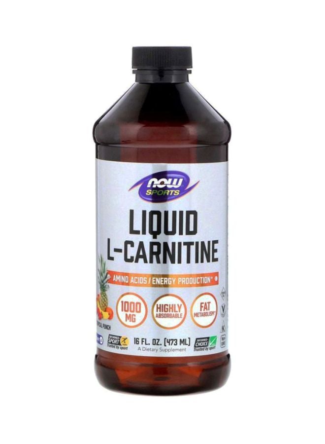 Now Foods - L-Carnitine Liquid Amino Acid Energy Production - Image 1
