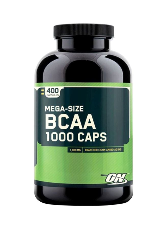 Optimum Nutrition BCAA Dietary Supplement - 400 Capsules  - Image 1