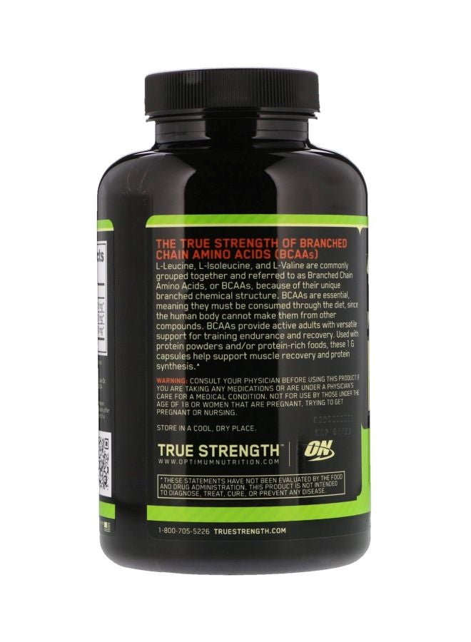 On Mega Size BCAA 1000 Caps Dietary Supplement 1 g - 200 Capsules