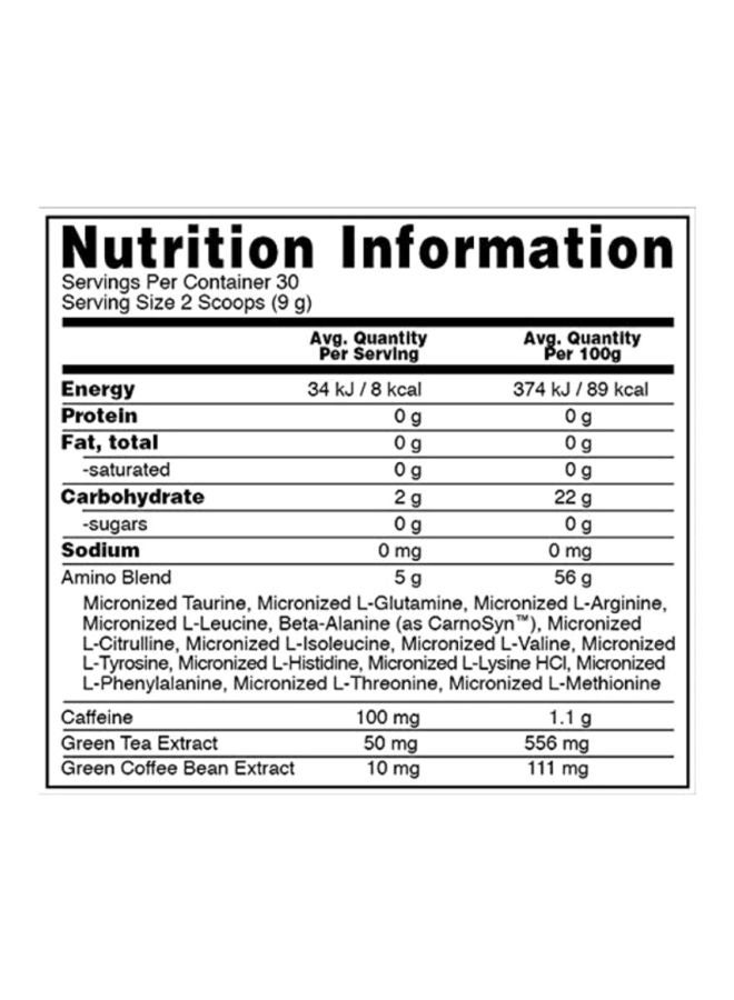 Optimum Nutrition Essential Amino Energy - Fruit Fusion - 30 Servings -270gm  - Image 4
