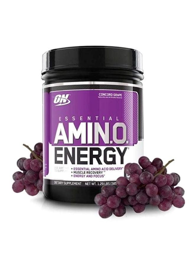 Optimum Nutrition Essential Amino Energy Pre-Workout - Concord Grape - 65 Servings  - Image 3