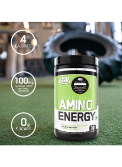 Optimum Nutrition Essential Amino Energy Pre-Workout - Green Apple - 30 Servings  - Image 3