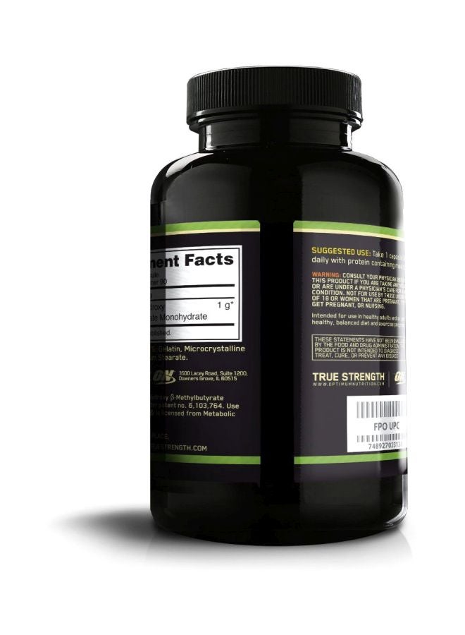Optimum Nutrition HMB Dietary Supplement - 90 Capsules  - Image 2