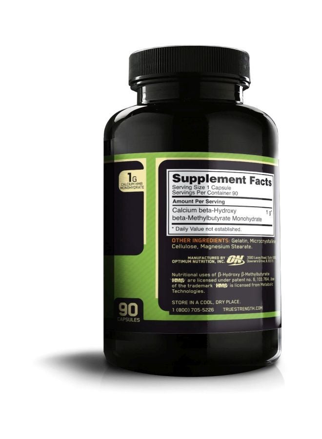Optimum Nutrition HMB Dietary Supplement - 90 Capsules  - Image 4