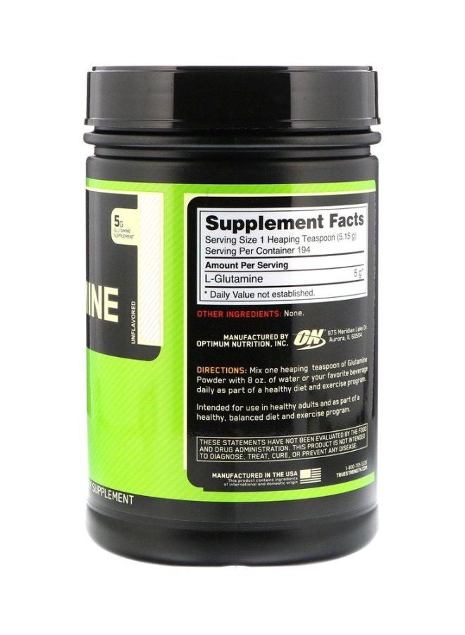 Optimum Nutrition Glutamine Powder - Unflavored - 200 Servings  - Image 2