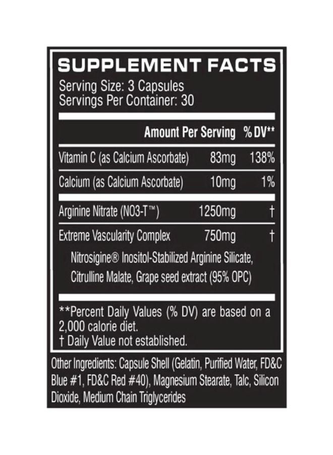 CELLUCOR - NO3 Chrome Dietary Supplement - Unflavored - 90 Capsules - Image 1