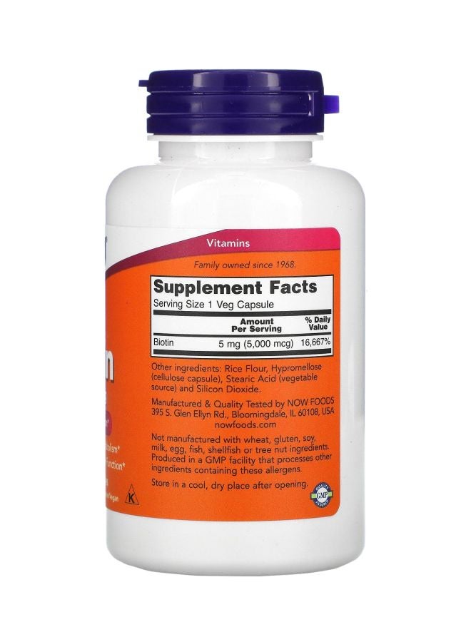 Now Foods Pack Of 2 Biotin Dietary Supplement - Image 2