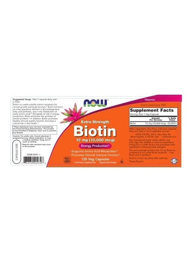 Now Foods Pack Of 2 Biotin Dietary Supplement - Image 3