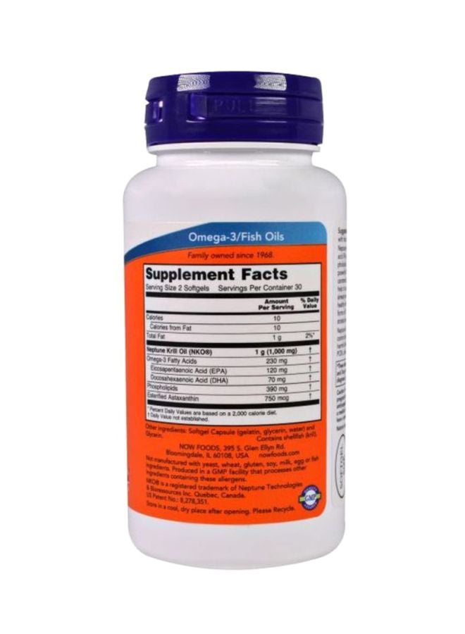 Now Foods Neptune Krill Oil Dietary Supplement  - Image 2
