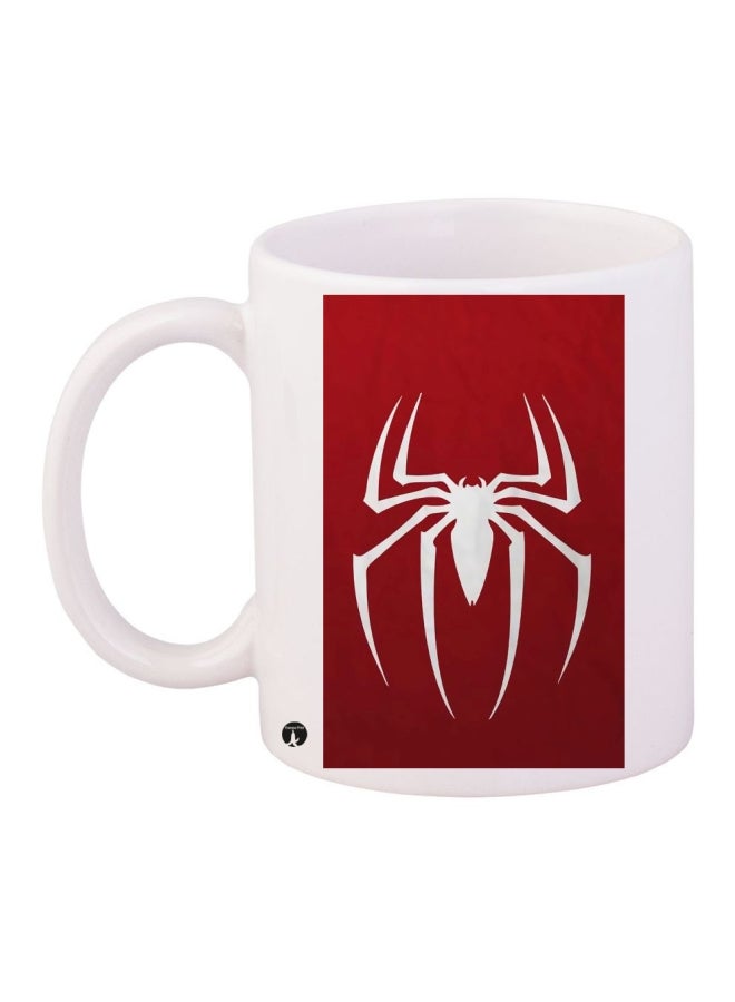 Coffee Mug Red/White