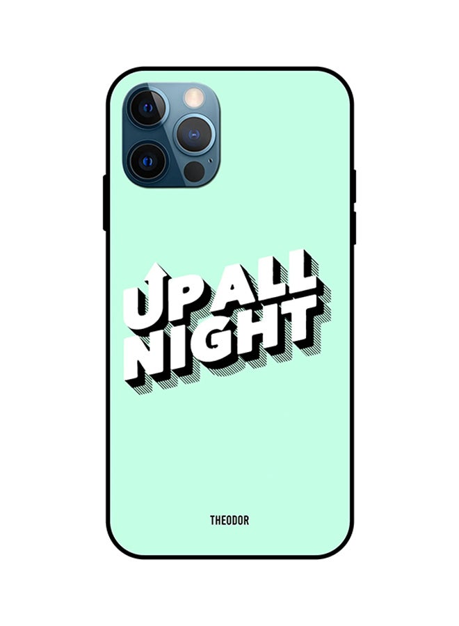 Theodor All Up Night Protective Case Cover For iPhone 12 Pro Green/White