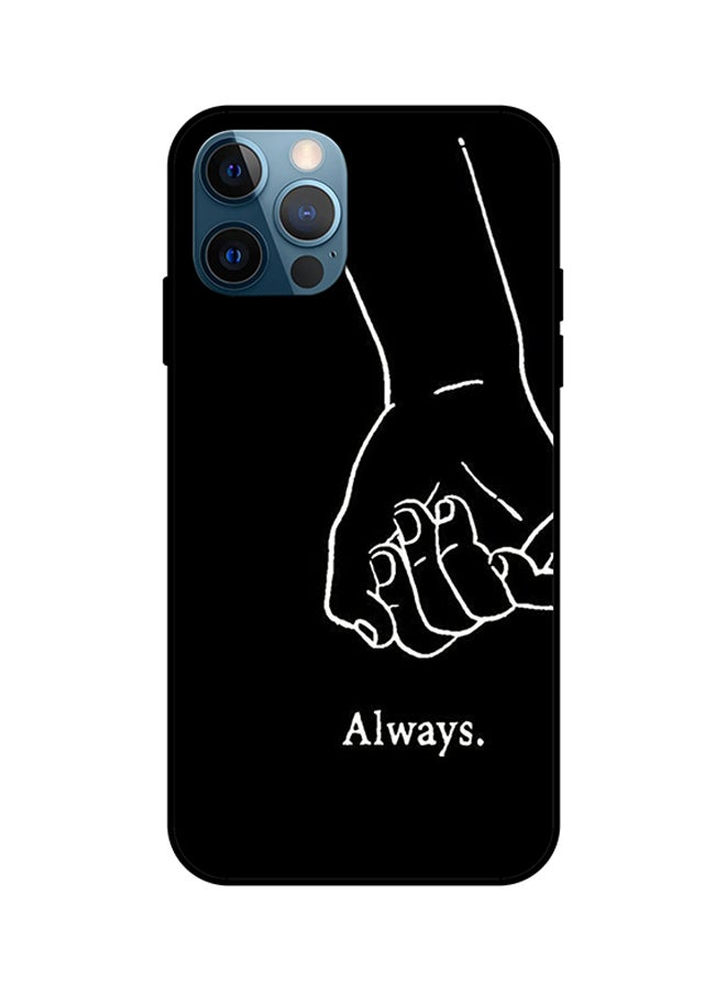 Theodor Always Protective Case Cover For iPhone 12 Pro Black/White