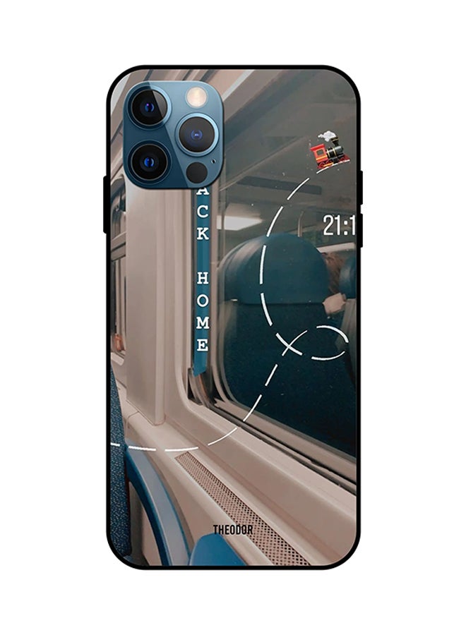 ثيودور غطاء حماية خلفي واق لهاتف آيفون 12 برو متعدد الألوان