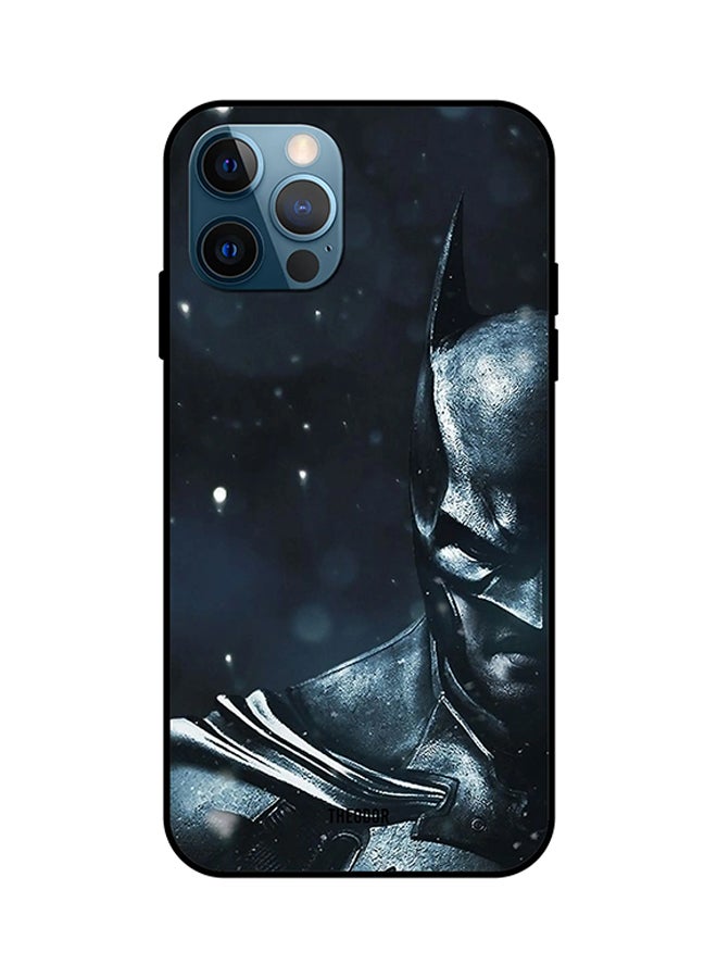 Theodor Batman Show Half Face Protective Case Cover For iPhone 12 Pro Black