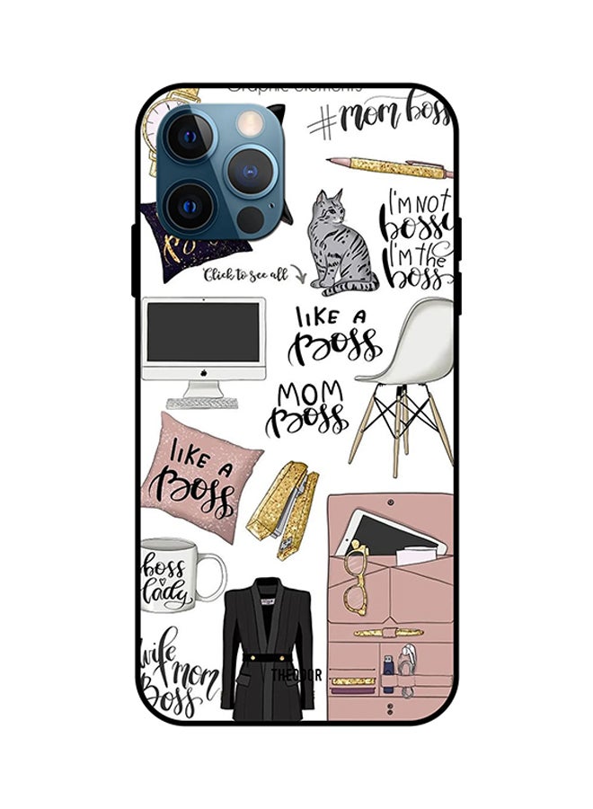 ثيودور غطاء حماية واق مُخصص لهاتف آيفون 12 برو بوس متعدد الألوان